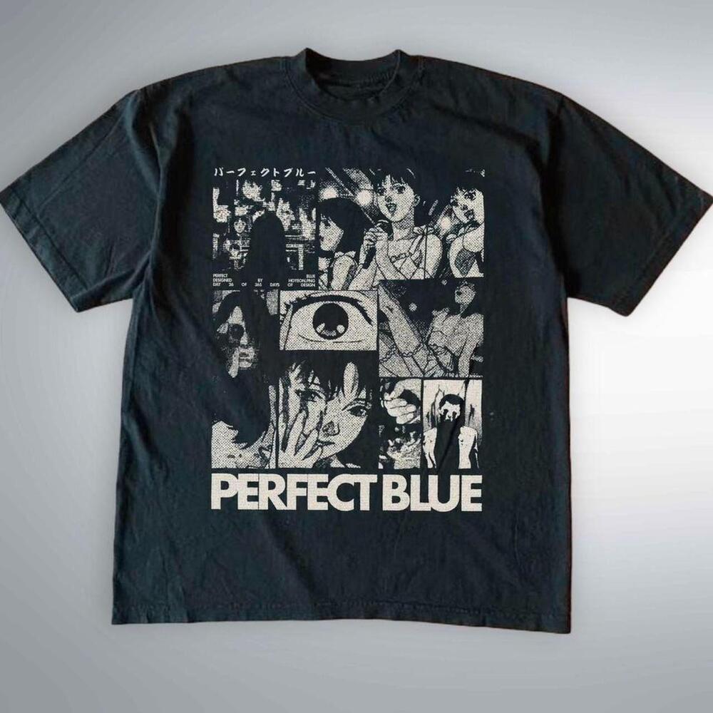 Style Perfect Blue Anime Tee